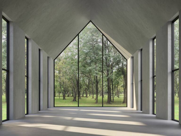 Architectural art in the nearest neighborhood