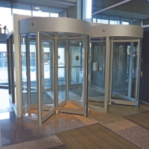 Hotel Revolving doors by Stanley Access Technologies